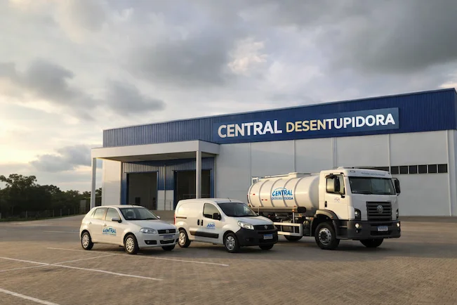 Equipe desentupidora em Itajaí